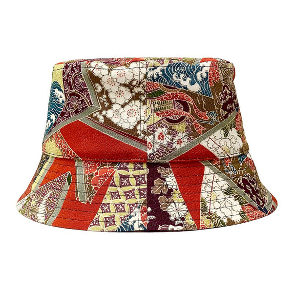 粋男粋女のバケットハット | KIMONO HAT | 着物リメイク | Keiko Tagai 