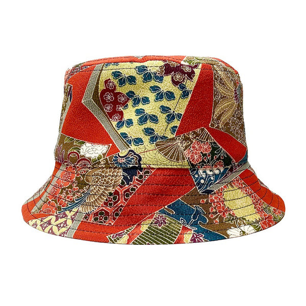 粋男粋女のバケットハット | KIMONO HAT | 着物リメイク | Keiko Tagai