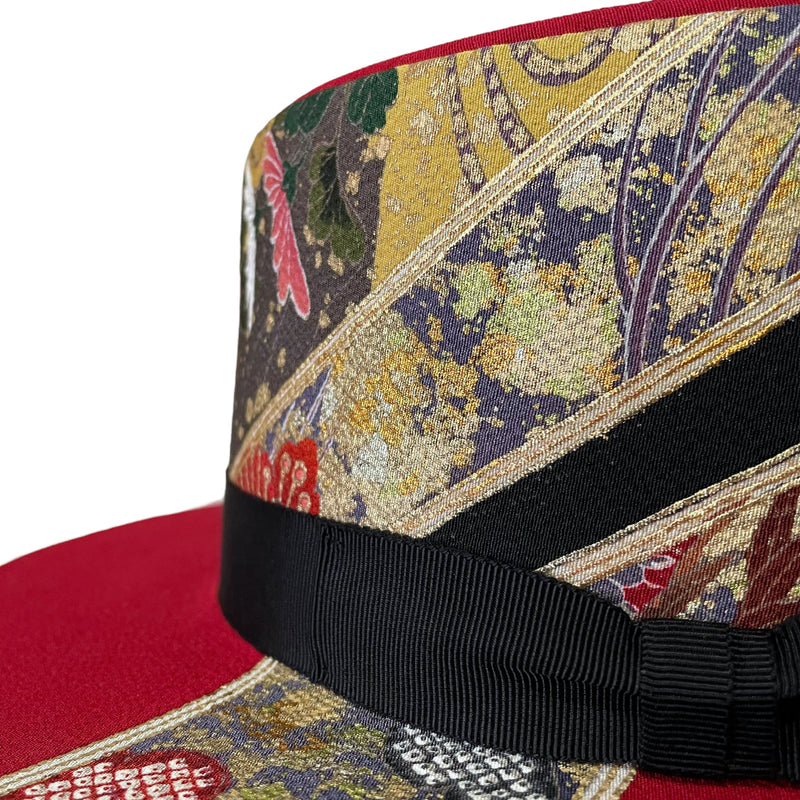 KIMONO HAT | Vintage Kimono, Upcycled Fashion | Keiko Tagai