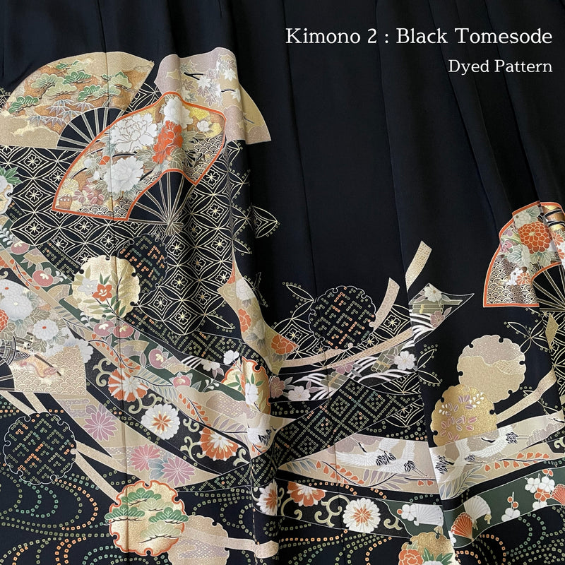 Kimono Skirt | Japanese traditional costumes, upcycled fashion | Keiko Tagai