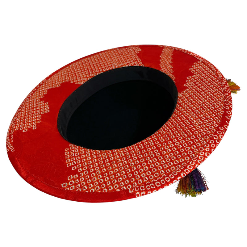 KIMONO HAT | Brim Hat, Boater, Chapeau, Japanese Art Fashion | Keiko Tagai