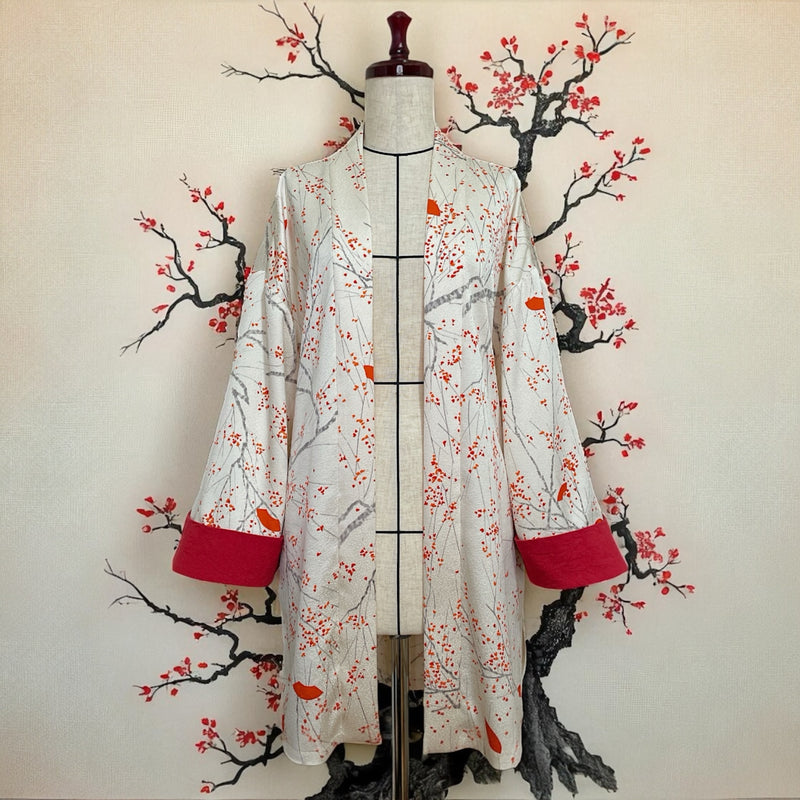 Artisan Kimono Jacket, Plum Blossom | Keiko Tagai – KEIKO TAGAI