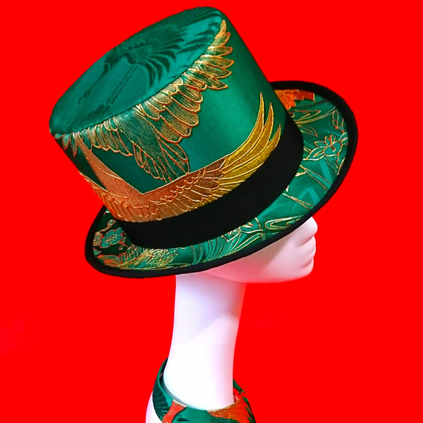 KIMONO HAT | top hat, custom made | Keiko Tagai