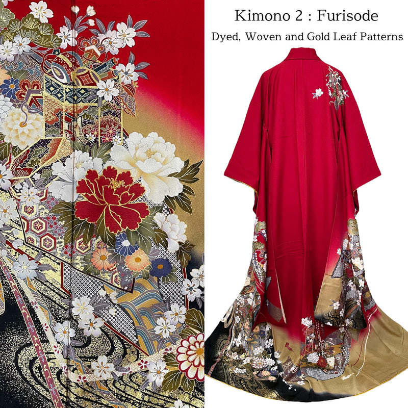 Kimono Upcycled Dresses | couture clothing, luxury fashion | Keiko Tagai