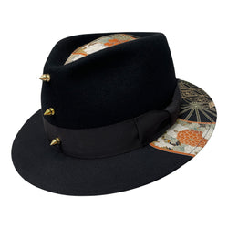 KIMONO HAT with Studs, Vintage Japanese Fashion | Keiko Tagai