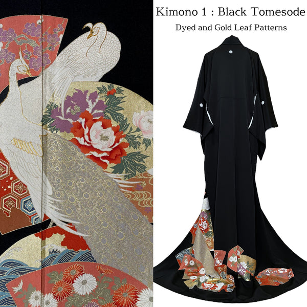 Kimono Dresses | Japanese kimono upcycle, luxury fashion | Keiko Tagai