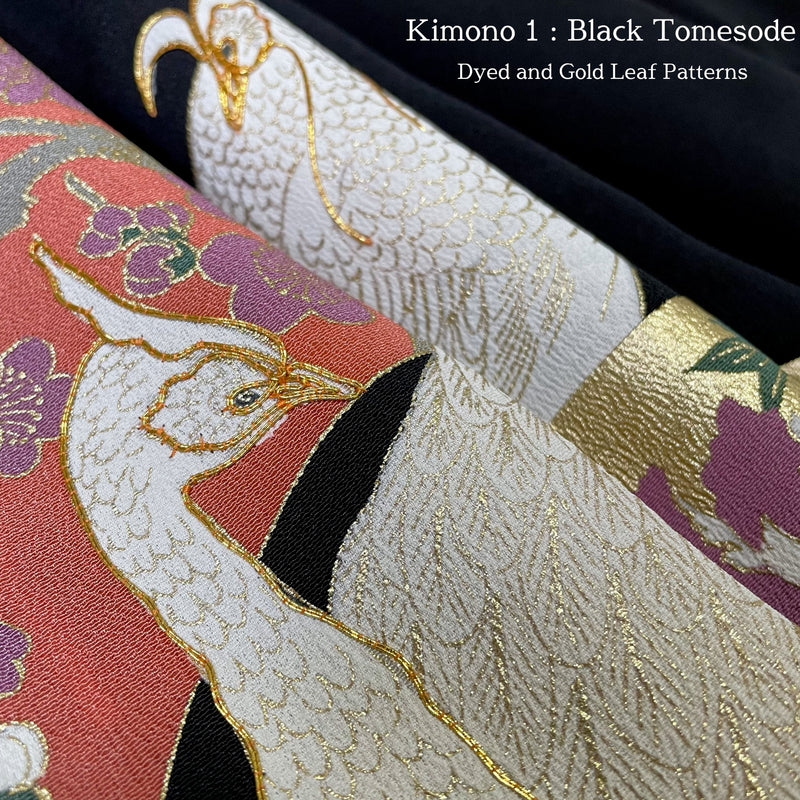 Kimono Dress | wearable Japanese art, luxury fashion | Keiko Tagai