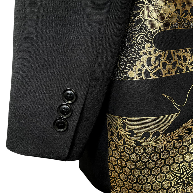 Kimono Jacket | Japanese gold reaf art, tailored jackets | Keiko Tagai