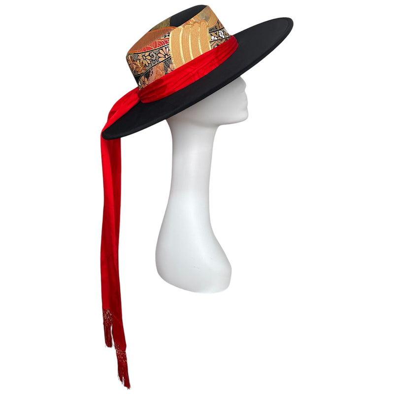 Kimono_Hat_Shogun_Japan_Art_Luxury_Headwear_KeikoTagai