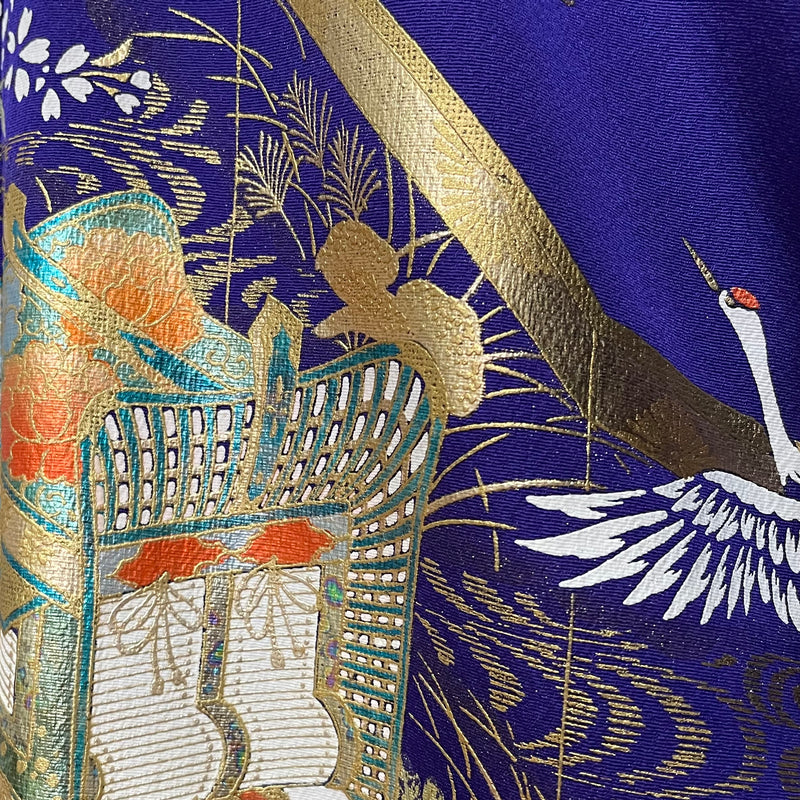 Kimono Wide Brim Hat and Light Kimono