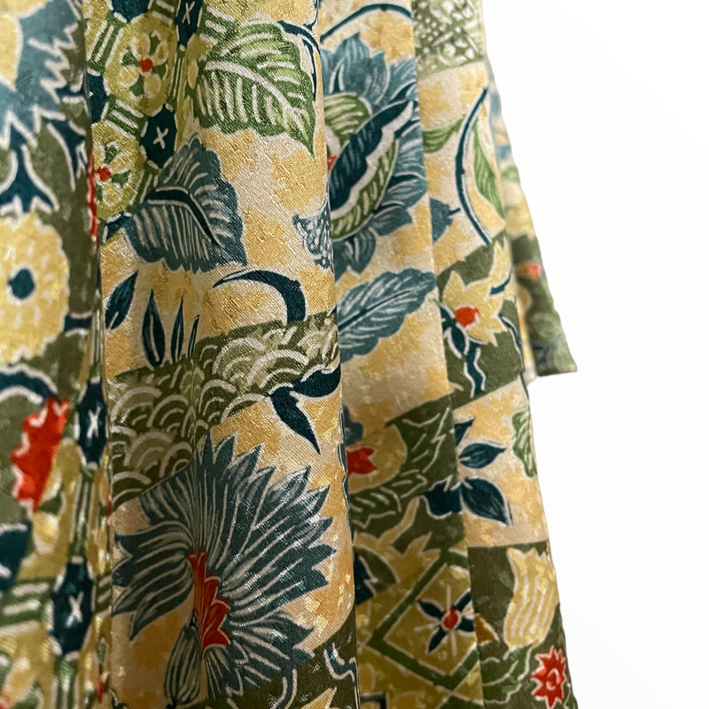Skirt, Kimono Upcycled, Japanese Fashion | Keiko Tagai