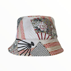 KIMONO HAT | Kimono Upcycled, Bucket Hat | Keiko Tagai
