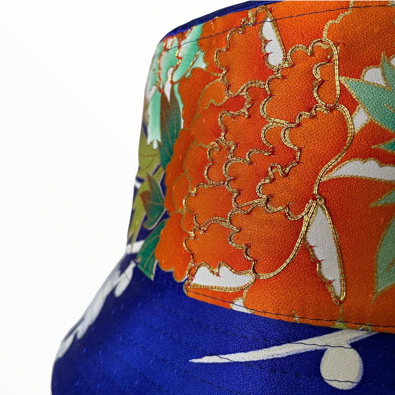 KIMONO HAT | Kimono Upcycled Fashion | Keiko Tagai