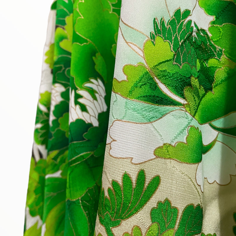 Skirt, Kimono Upcycled Fashion, Elegant | Keiko Tagai