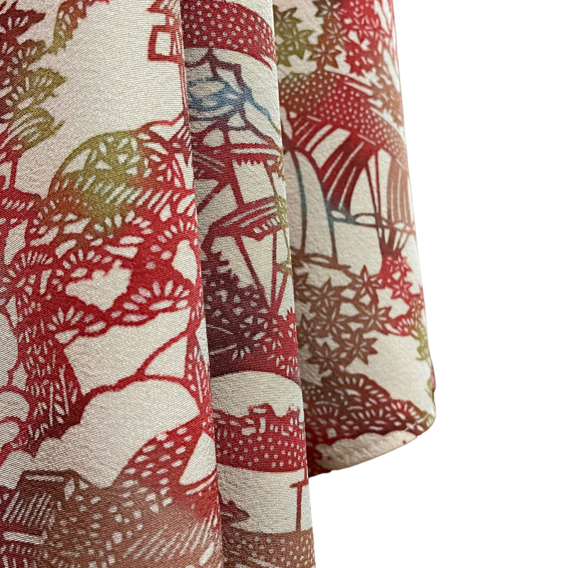 Kimono Upcycled, Unique Skirts | Keiko Tagai