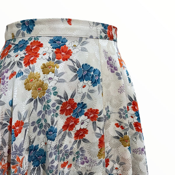 Skirts, Kimono Upcycle, Elegant, Women's Fashion | Keiko Tagai