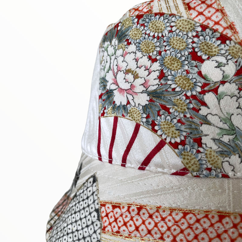 KIMONO HAT | Kimono Upcycle, Stylish Bucket | Keiko Tagai