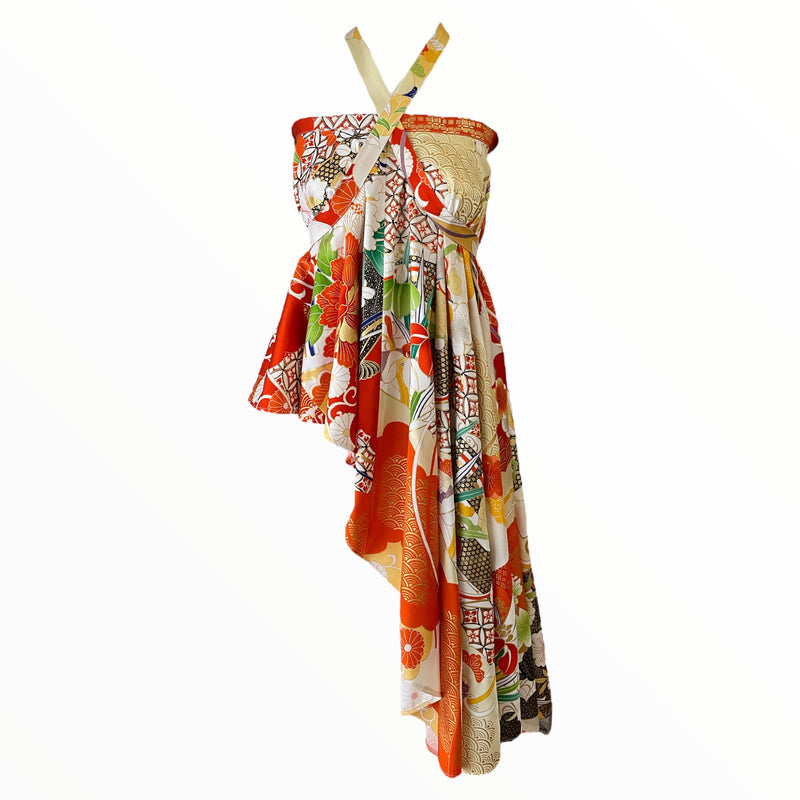 Skirts, Tops, Kimono Upcycle, Women's Fashion | Keiko Tagai