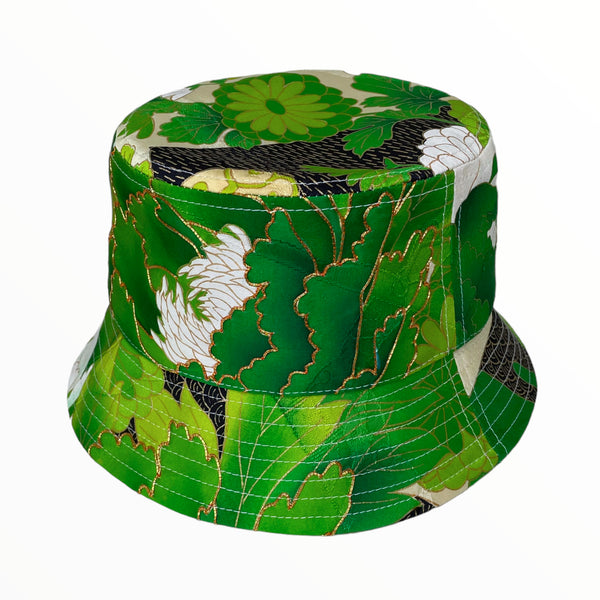 KIMONO HAT | Kimono Upcycled Bucket Hat | Keiko Tagai