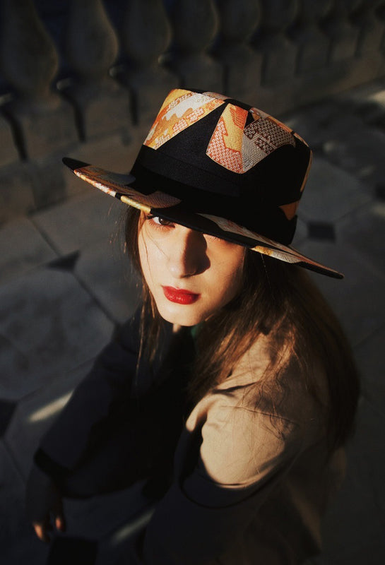 KIMONO HAT | Kimono Reborn, Fashion | Keiko Tagai