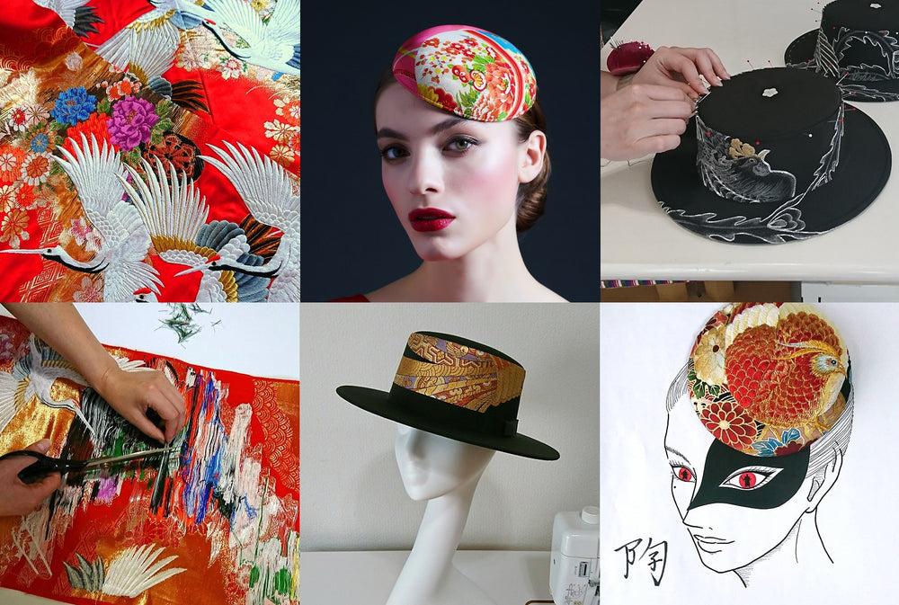 Keiko Tagai, Japanese Fashion Brand, Kimono Hats