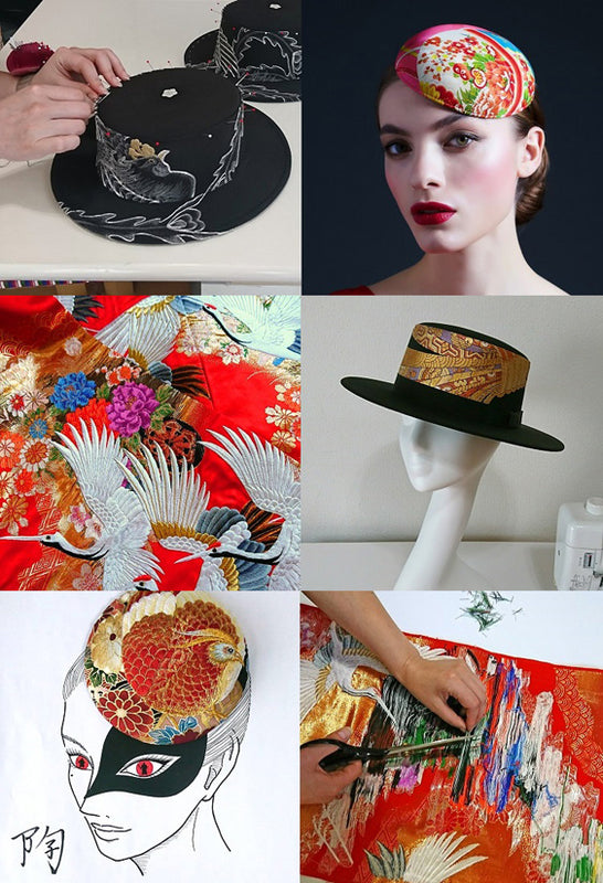 Keiko Tagai, Japanese Fashion Brand, Kimono Hats