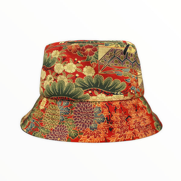 Bucket Hat | Japanese Kimono Upcycled | KIMONO HAT | Keiko Tagai