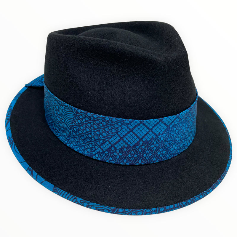 WabiSabi Hat | 中折れハット 着物リメイク ファッション帽子 | Keiko Tagai