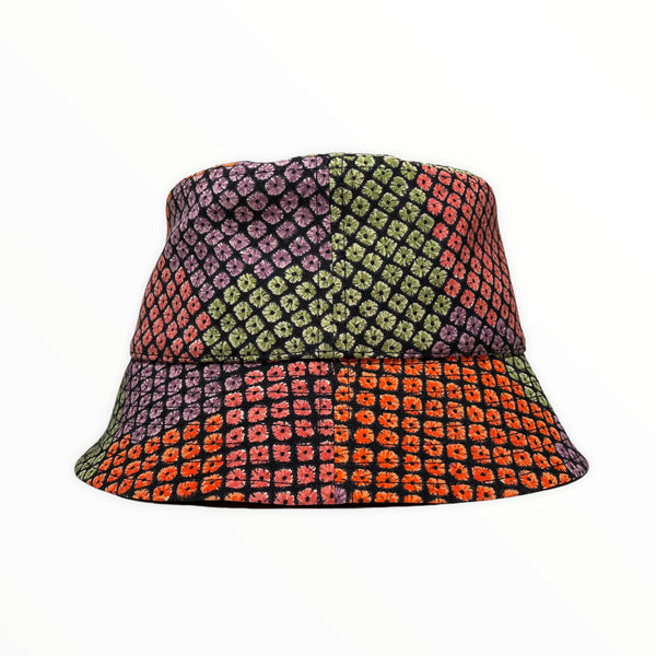 KIMONO HAT | 着物リメイク, 和洋ミックス帽子 | Keiko Tagai