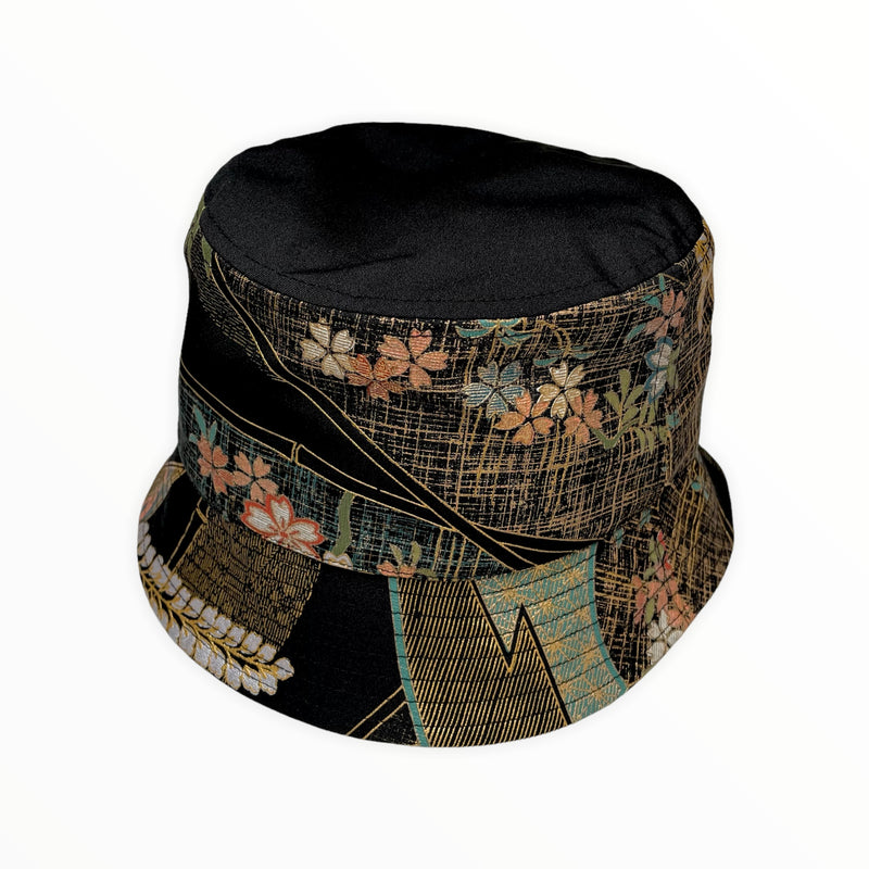 Kimono Upcycled | Stylish Bucket Hat | Keiko Tagai