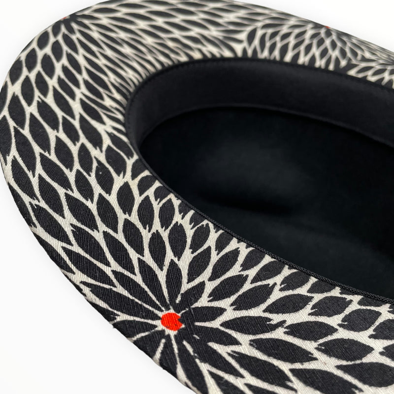 中折れハット 着物リメイク帽子 ウール | WabiSabi Hat | Keiko Tagai