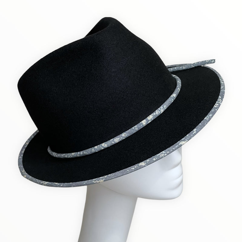 KIMONO HAT | 着物リメイク 紳士帽子 中折れハット | ケイコタガイ