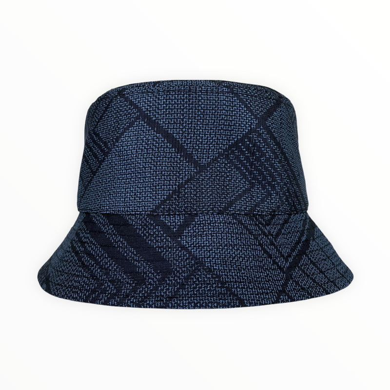 KIMONO HAT | バケットハット 着物リメイク帽子 紬 | Keiko Tagai