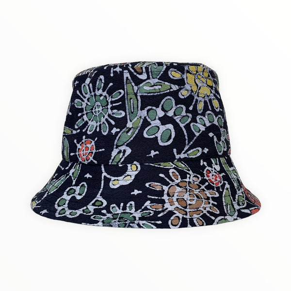 KIMONO HAT | バケットハット 着物リメイク帽子 かわいい柄 | Keiko Tagai