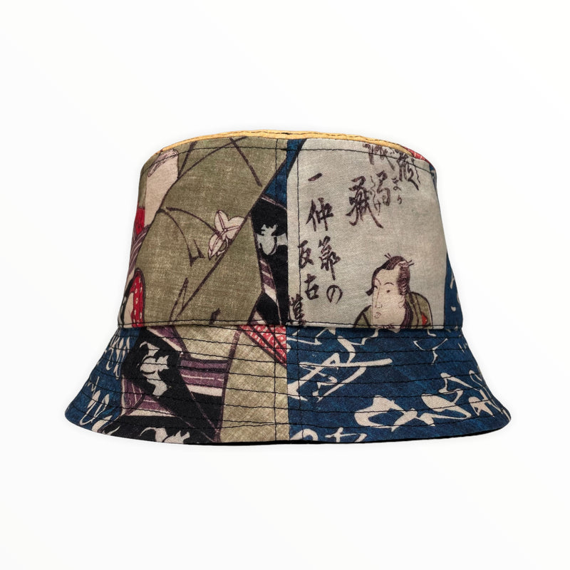 KIMONO HAT | バケットハット 浮世絵 美人画 | Keiko Tagai