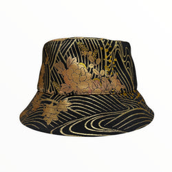 KIMONO HAT| Japanese Kimono Upcycled, Bucket Hats| Keiko Tagai
