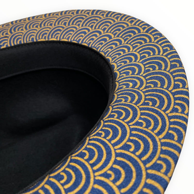 KIMONO HAT | Traditional Pattern, Kimono Upcycled, Fedora | Keiko Taga