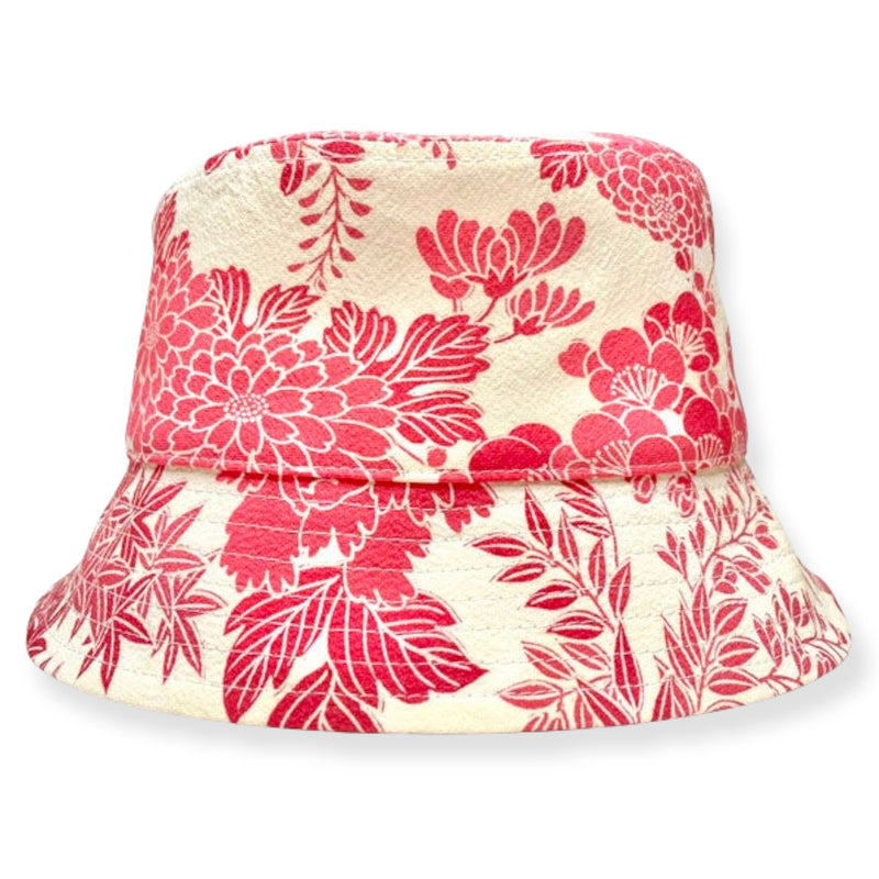 KIMONO HAT | Bucket Hats | Upcycled Japanese Kimono | Keiko Tagai