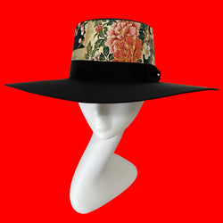 KIMONO HAT | Women's Wide Brim Hat | Keiko Tagai