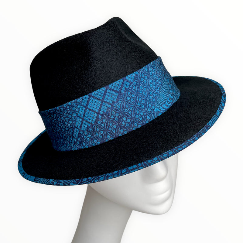 WabiSabi Hat | 中折れハット 着物リメイクファッション 帽子 | Keiko Tagai