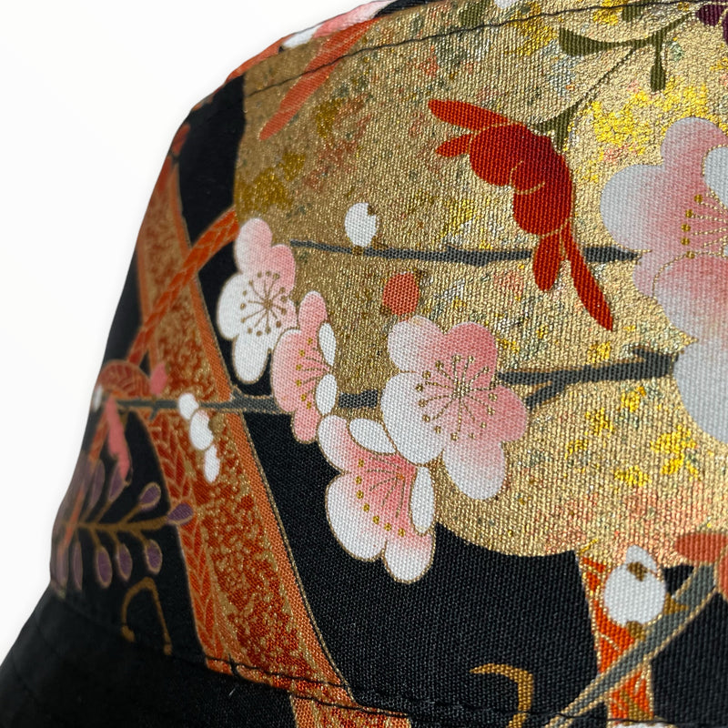 Women's Bucket Hats, Japan Kimono Upcycled | Keiko Tagai