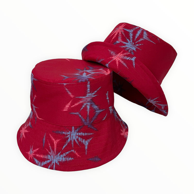 KIMONO HAT | バケットハット 着物リメイク 個性派帽子 | Keiko Tagai