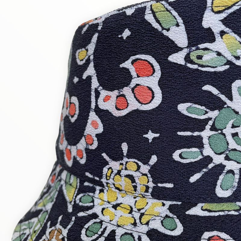 KIMONO HAT | Kimono Upcycled, Unique Bucket Hats | Keiko Tagai