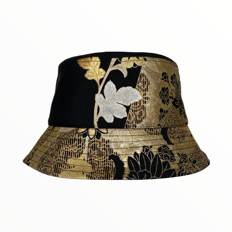 KIMONO HAT | Kimono Upcycled, Bucket Hat | Japanese Fashion Keiko Tagai