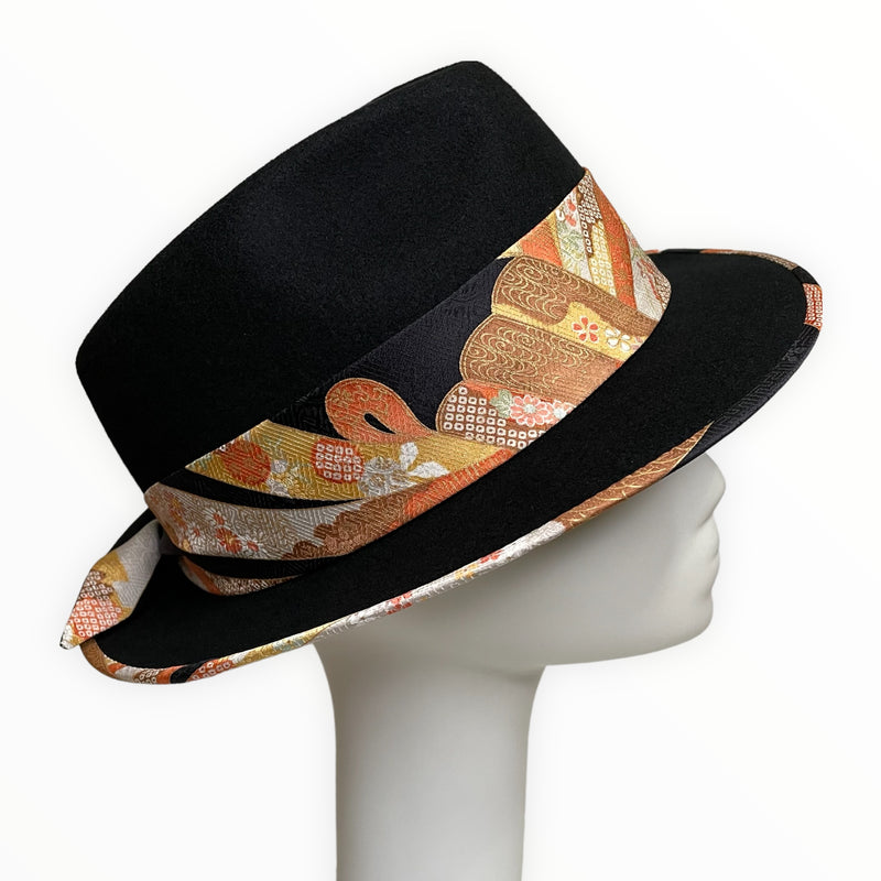 KIMONO HAT | Kimono Upcycled, Stylish Chapeau | Keiko Tagai