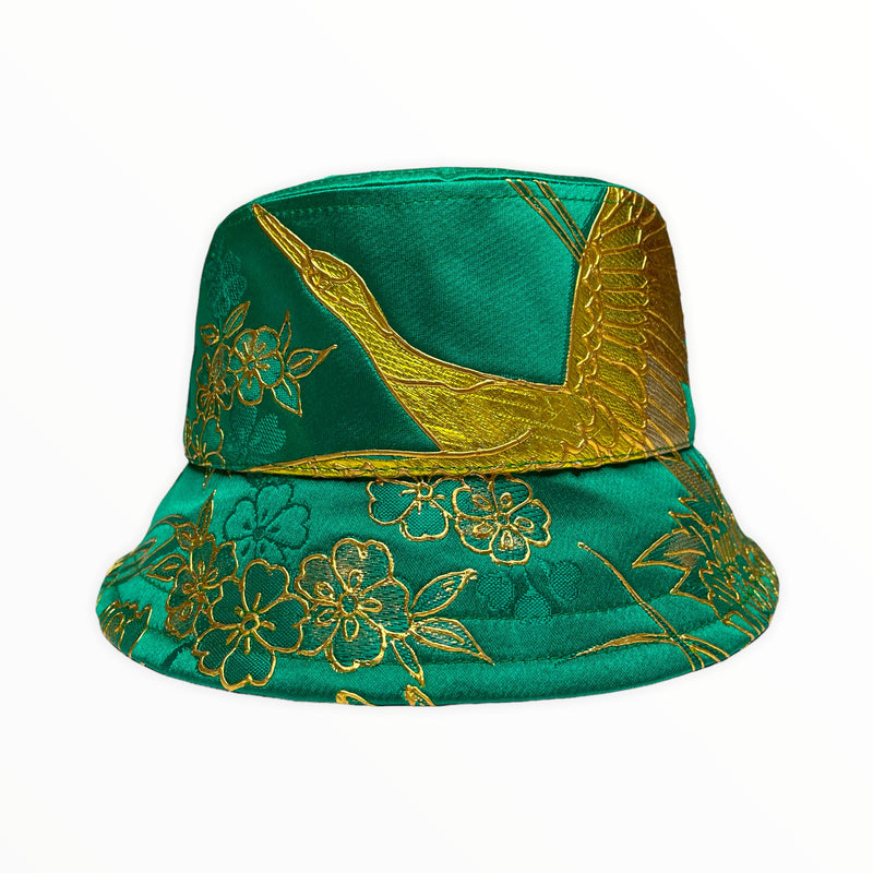 KIMONO HAT | Unique Bucket Hat, Japanese Kimono Upcycled | Keiko Tagai
