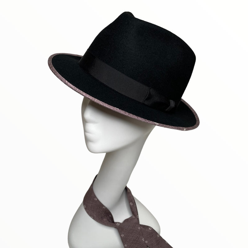 KIMONO HAT | 中折れハット ウールフェドラ 紳士帽子 | Keiko Tagai