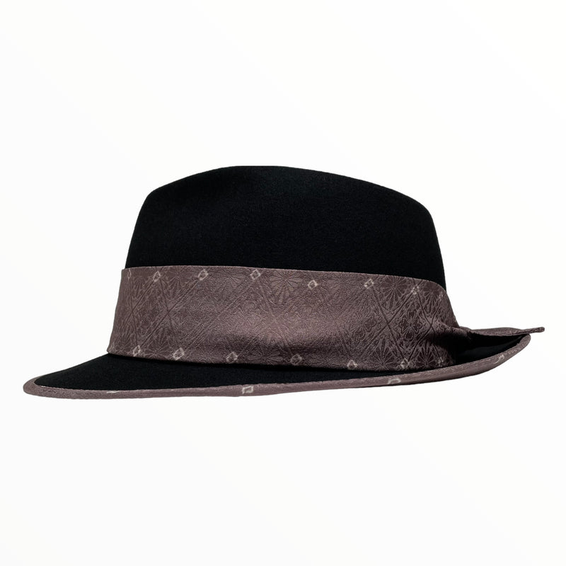KIMONO HAT | Multiway, Wool Felt Fedora | Keiko Taga