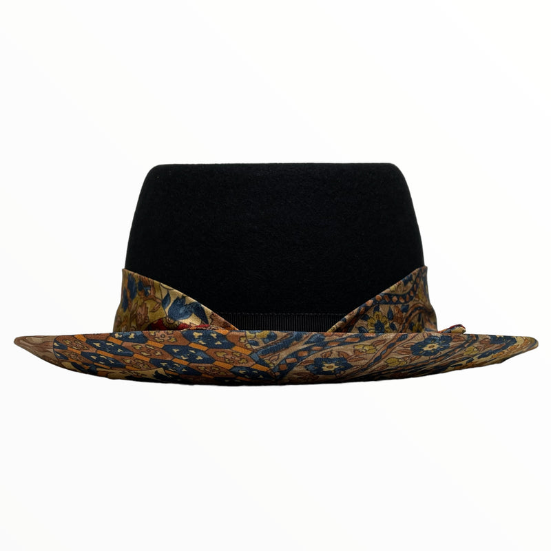 KIMONO HAT | 中折れハット 着物リメイク ハンドメイド帽子 | Keiko Tagai