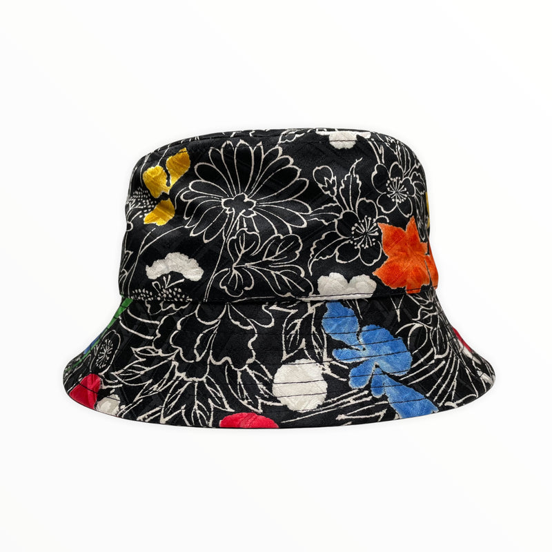 KIMONO HAT | 着物リメイクバケットハット, 和柄帽子 | Keiko Tagai